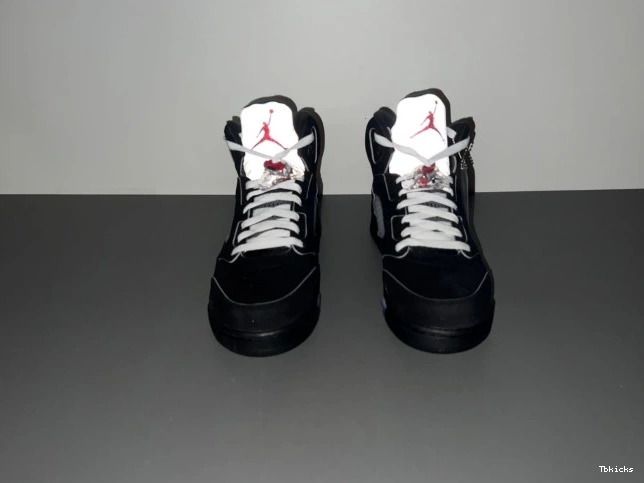 Cheap TBK Jordan Air Metallic Reimagined 5 HF3975-001 Black 0809